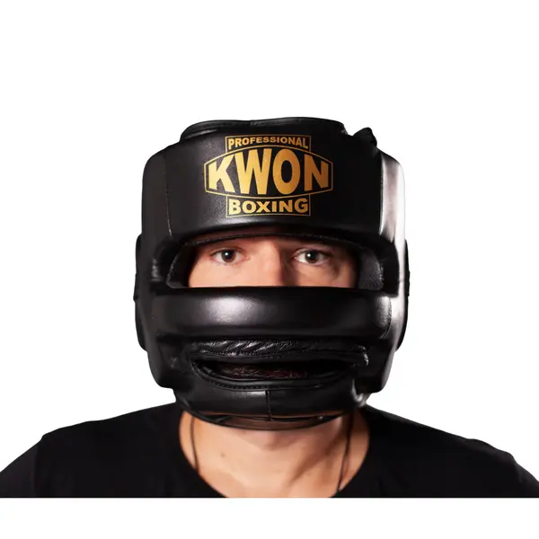 Casque de boxe avec barrette nasale Kwon Prof.Box.