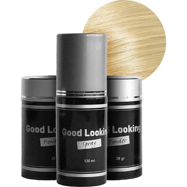 Spray de fixation et poudre cheveux blonds Lanaform Good Looking
