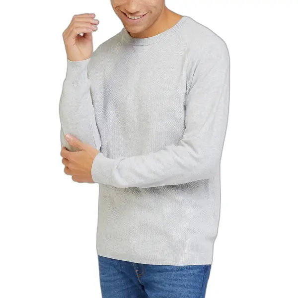 Pull raglan col raond maille Lee