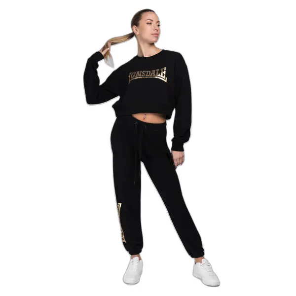 Sweatshirt court col rond femme Lonsdale Culbokie