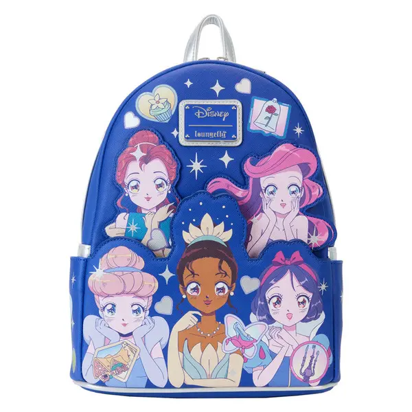 Sac à dos fille Loungefly Loungefly Disney Princess Manga Style