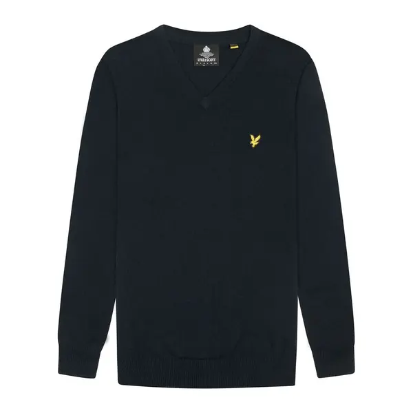 Pull col V coton merino Lyle & Scott Merino