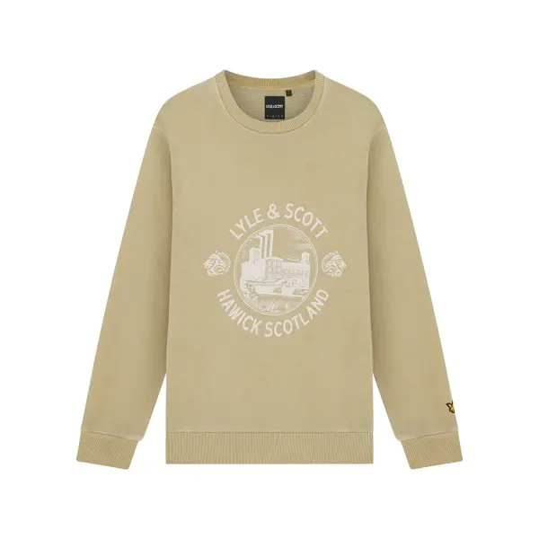Sweatshirt col rond Lyle & Scott Hawick Print