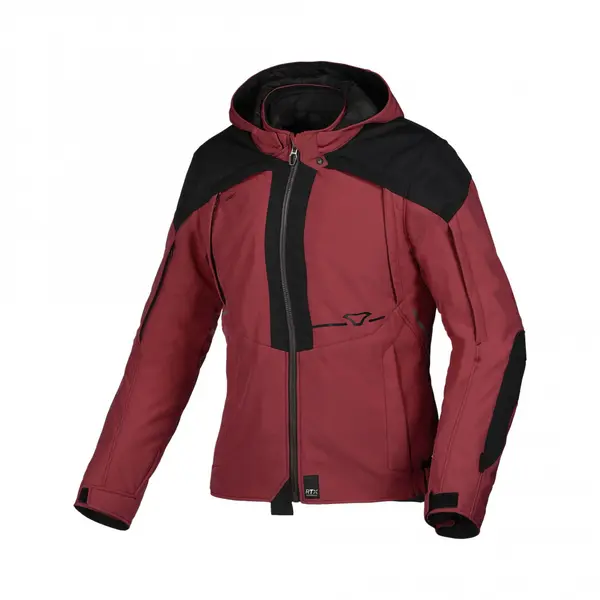 Veste moto à capuche femme Macna Territor