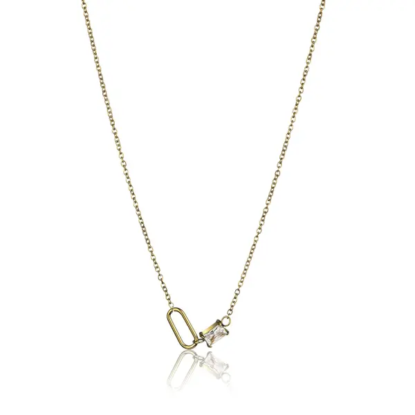 Collier acier inoxydable femme Marc Lauder Bomarzo