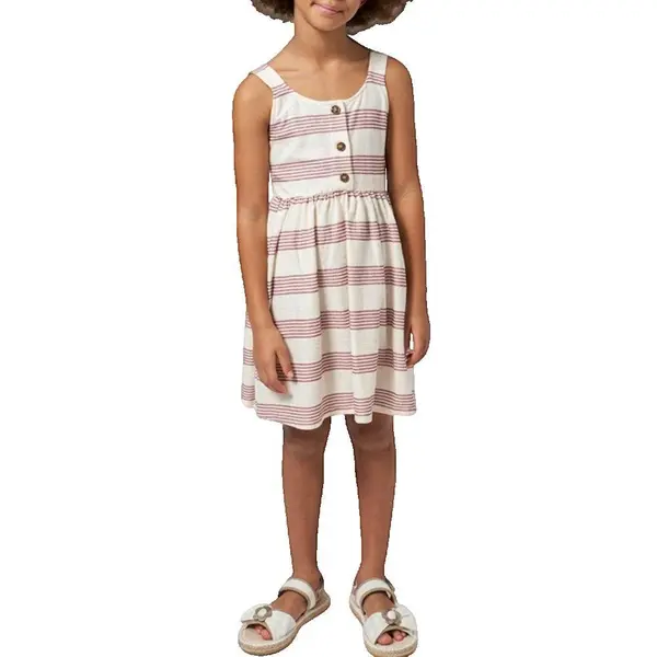 Robe imprimé rayé fille Mayoral Kids