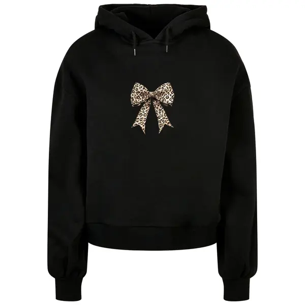 Sweatshirt à capuche oversize femme Merchcode Ribbon