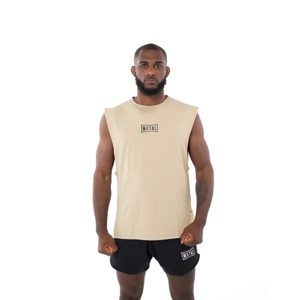Débardeur oversize Metal Boxe Desert Storm