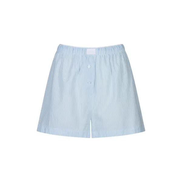 Short rayure en coton femme Mey