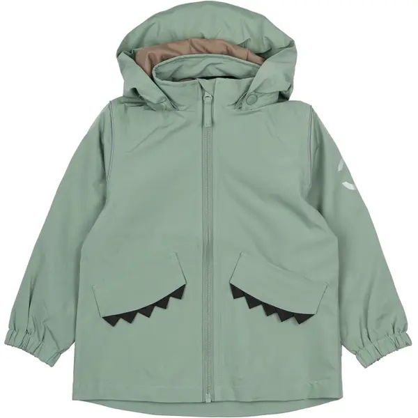 Veste imperméable à capuche bébé garçon Mikk-Line 3D