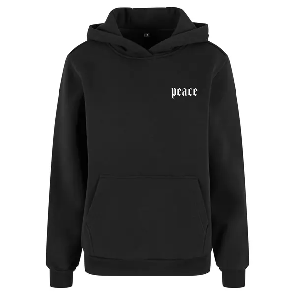Sweatshirt à capuche femme Miss Tee Girls Peace Hand