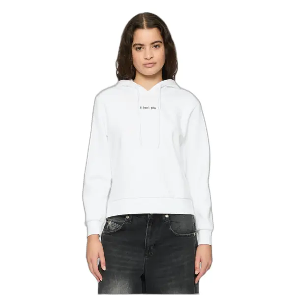 Sweatshirt à capuche femme Miss Tee I Don't Give A