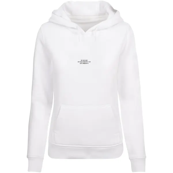 Sweatshirt à capuche femme Miss Tee Too Frozen