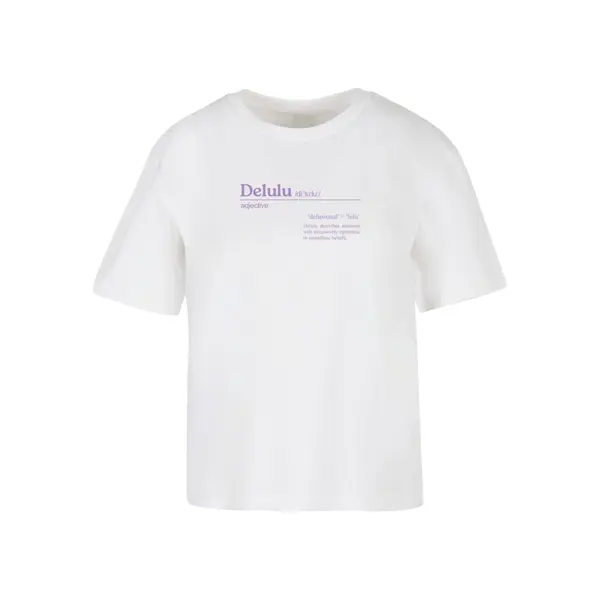 T-shirt femme Miss Tee Delulu Definition