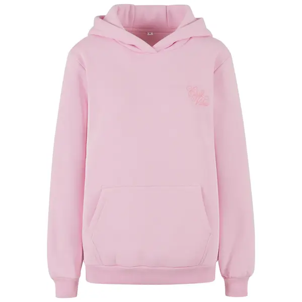 Sweatshirt à capuche moelleux femme Miss Tee Chill Vibes EMB