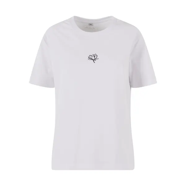 T-shirt femme Miss Tee Lotus EMB