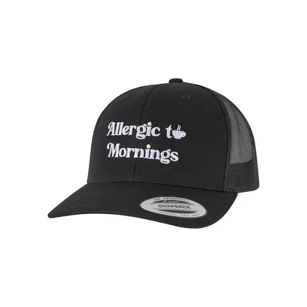 Casquette trucker Mister Tee Allergic To Mornings Retro