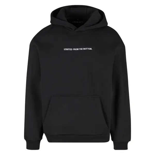 Sweatshirt à capuche moelleux femme Mister Tee Started From The Bottom EMB