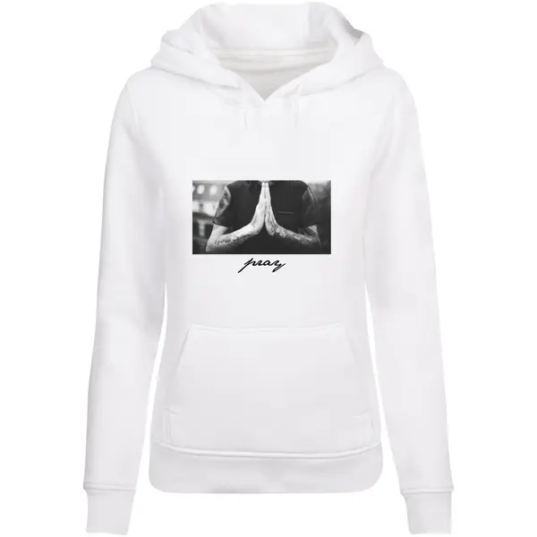 Sweatshirt à capuche femme Mister Tee Pray