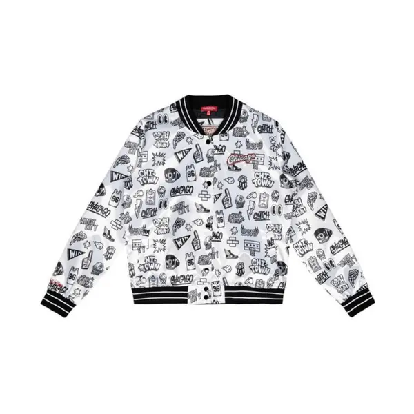 Veste de survêtement femme Chicago Bulls NBA Doodle