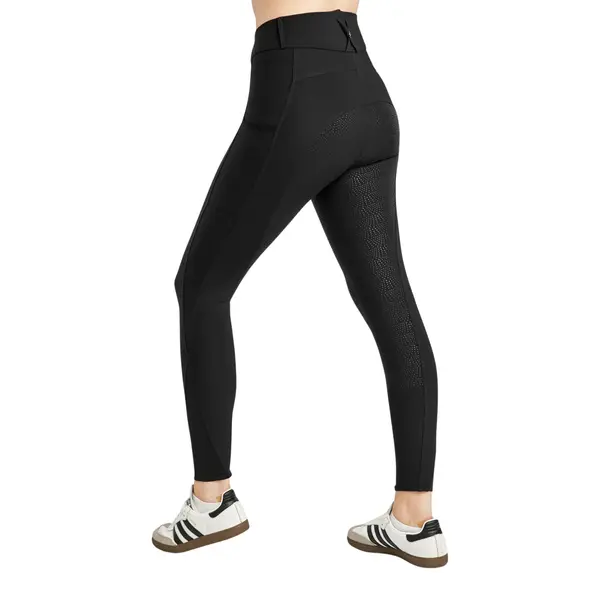 Pantalon équitation full grip femme Montar MoElaine Logo
