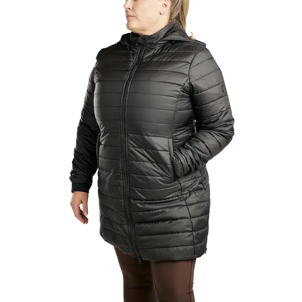 Doudoune long à capuche femme Montar Kately Curve