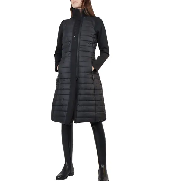 Doudoune équitation long femme Montar Emma