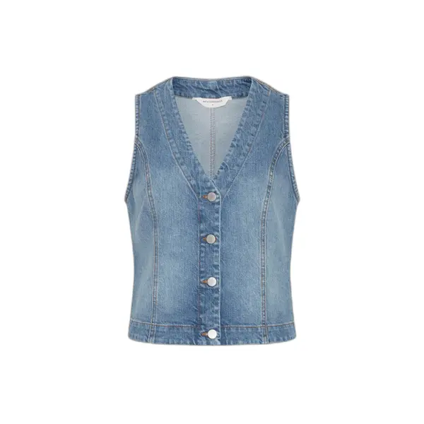 Gilet en jeans femme Moss Copenhagen Eli Ada