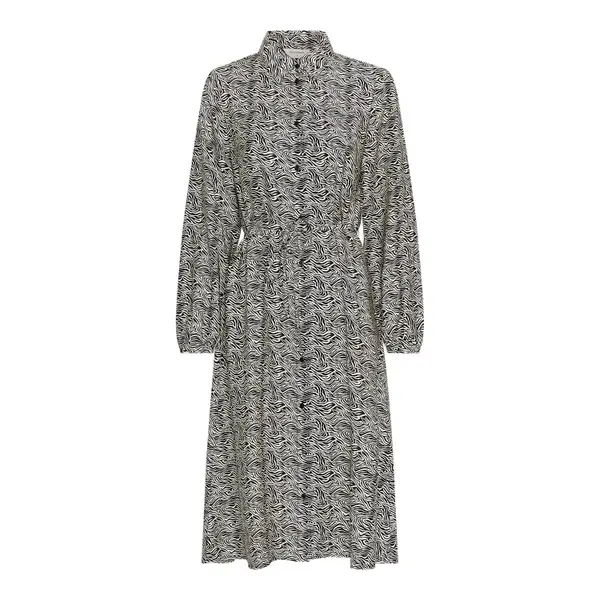 Robe chemise manches longues femme Moss Copenhagen Cielo Amabella AOP