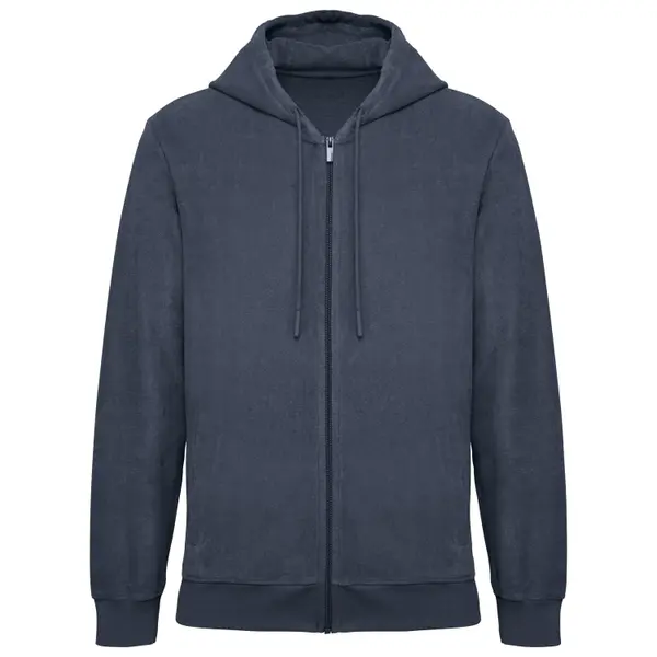 Sweatshirt à capuche écoresponsable en éponge zippé Native Spirit