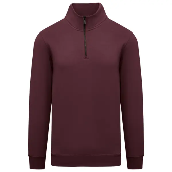 Sweatshirt col montant zippé écoresponsable Native Spirit
