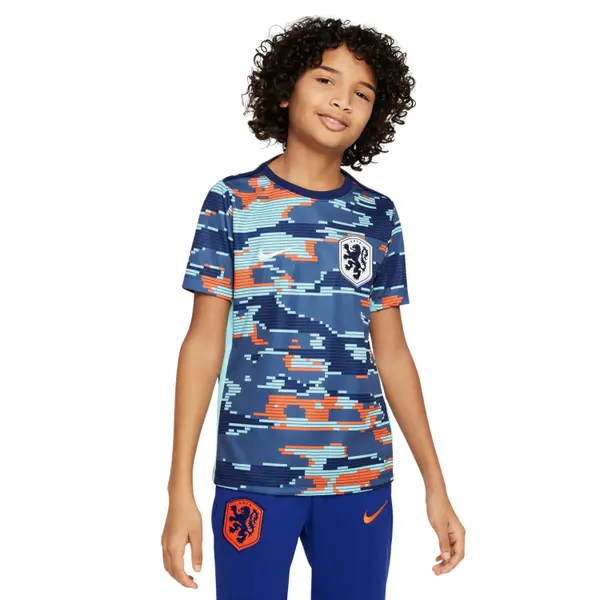 Maillot Prematch enfant Pays-Bas Dri-FIT Academy ProEuro  2024
