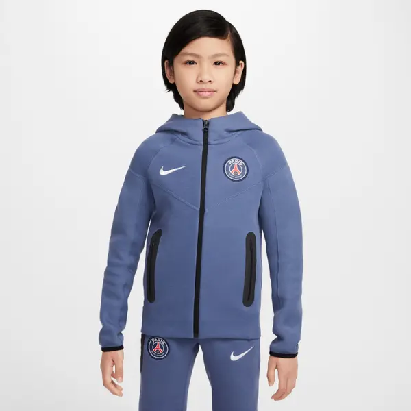 Veste de survêtement full zip enfant PSG Tech Fleece 2025/26