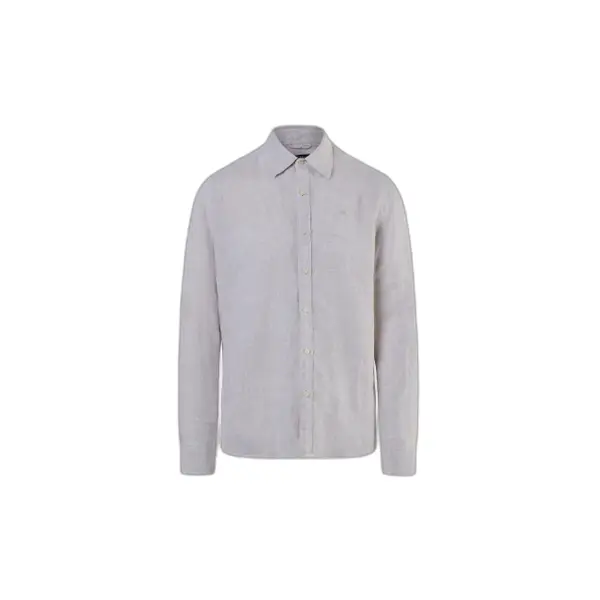Chemise manches longues en lin à col large North Sails
