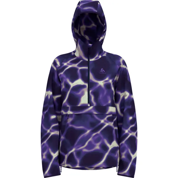 Veste imperméable à capuche femme Odlo Zeroweight Print