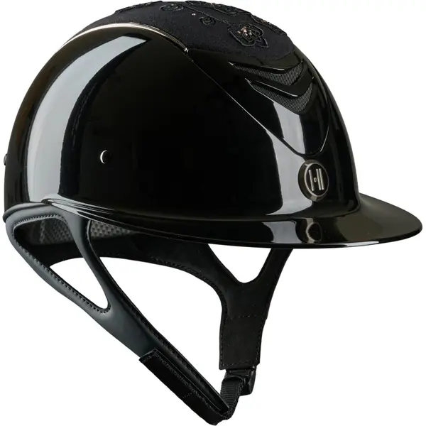 Casque d'équitation embroidery top fille OneK
