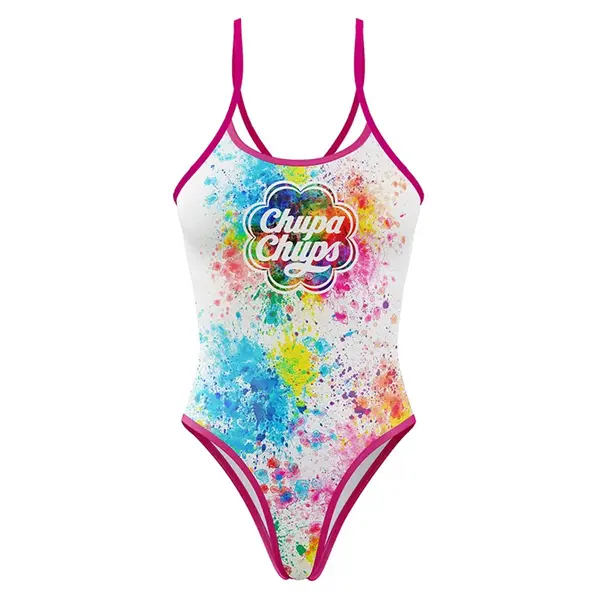 Maillot de bain 1 pièce femme Otso Chupa Chups Paint