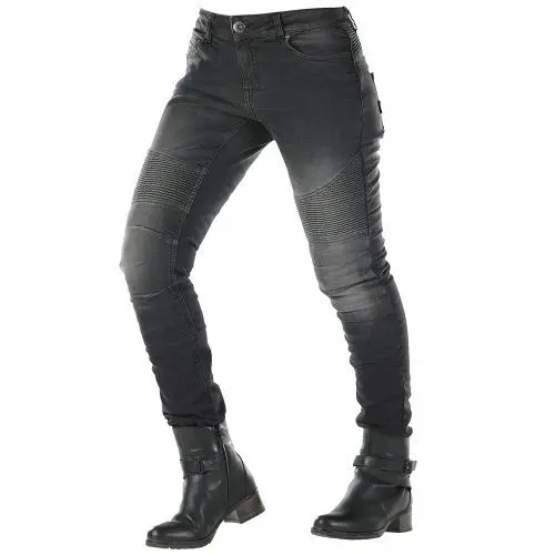 Jeans moto femme Overlap Imola Ce