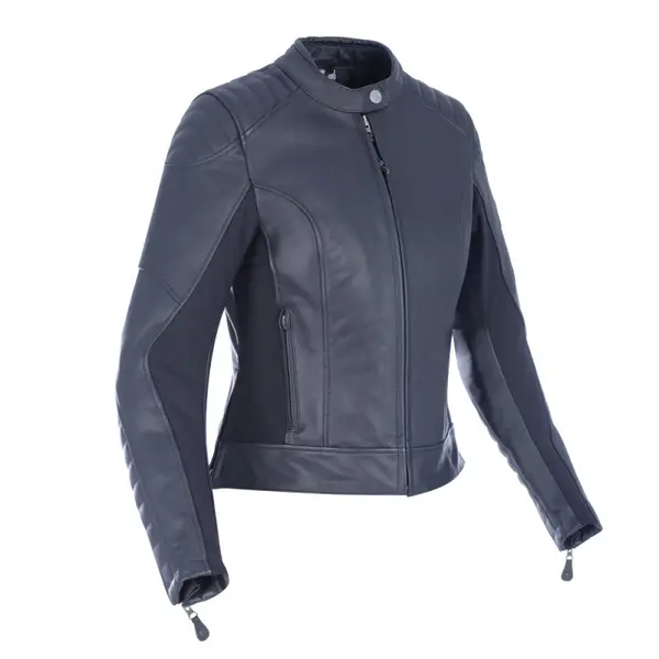 Veste cuir moto cuir femme Oxford Beckley
