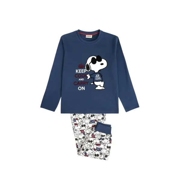 Pyjama manches longues enfant Peanuts Snoopy Cool