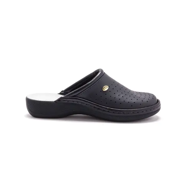 Mules cuir femme Pédiconfort