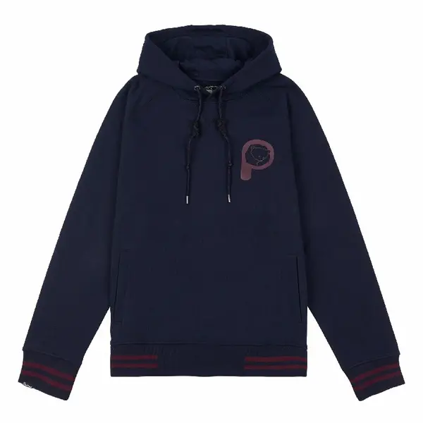 Sweat à capuche large Penfield bear chest print lb