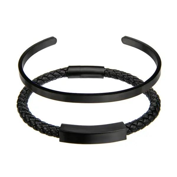Lot de 2 bracelets Philipp Blanc Gift