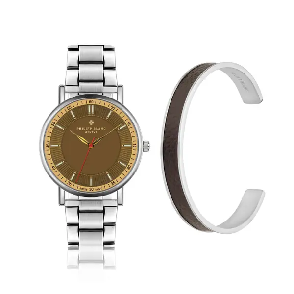 Montre femme Philipp Blanc Vevey