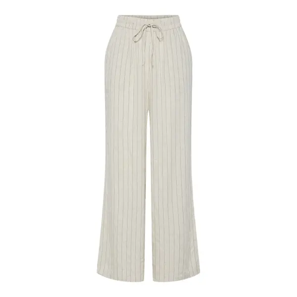 Pantalon droit taille haute femme Pieces Pia
