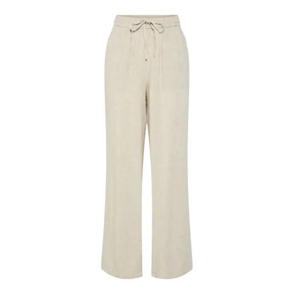 Pantalon droit taille haute femme Pieces Pia