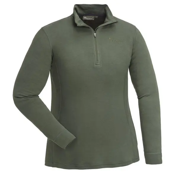 Polaire demi zippé femme Pinewood Abisko Merino Base