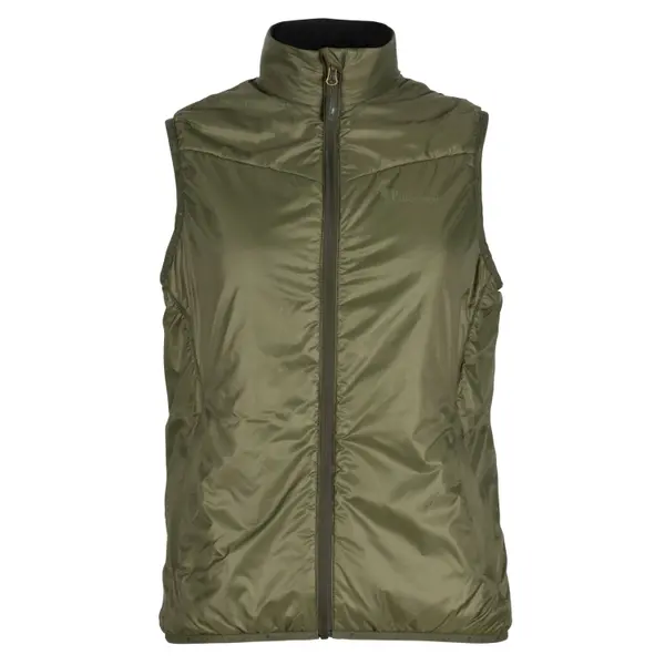 Gilet imperméable sans manches en laine femme Pinewood