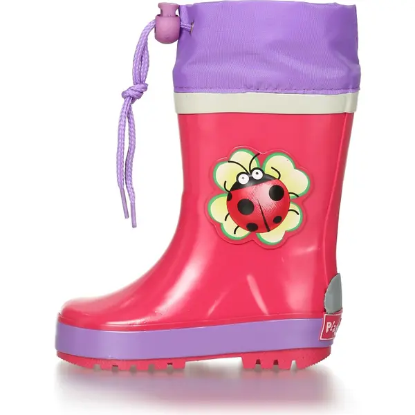 Bottes de pluie en caoutchou bébé Playshoes Lady Bug