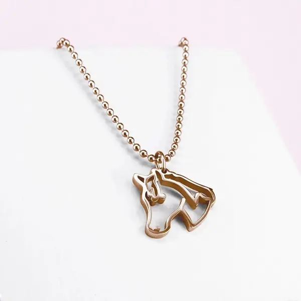 Pendentif cheval femme Ponytail & Co